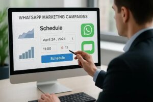 Agendamento de mensagens e campanhas automatizadas no WhatsApp
