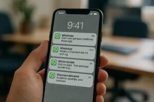Notificações automáticas no WhatsApp: pedidos, lembretes e status de envio