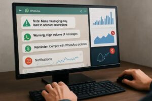 Principais riscos e cuidados no envio massivo de mensagens no WhatsApp para evitar bloqueios